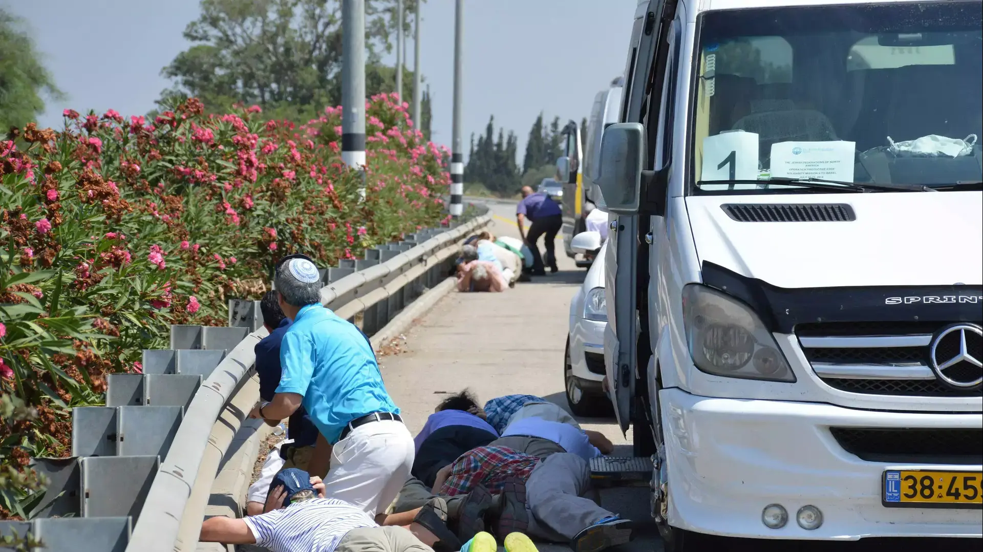 ראשי הפדרציות היהודיות בביקור בגבול עזה ראשי הפדרציות היהודיות בביקור בגבול עזה