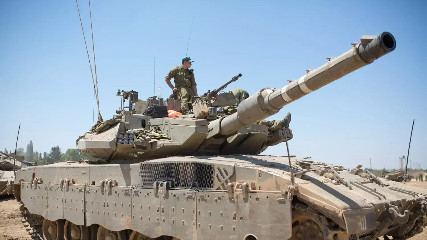 כוחות צה"ל הבוקר בגבול רצועת עזה, יולי 2014 כוחות צה"ל הבוקר בגבול רצועת עזה, יולי 2014