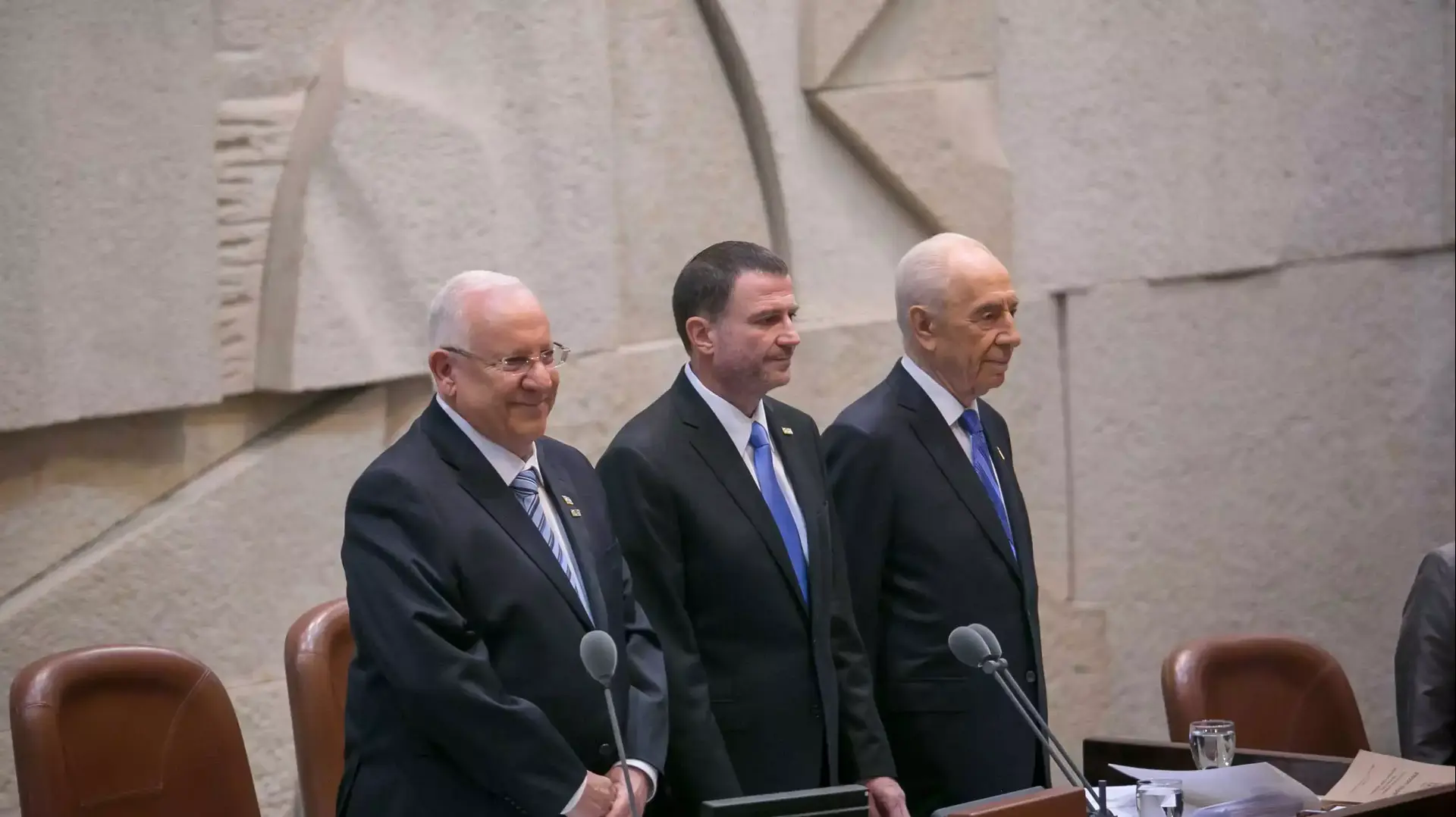 השבעת הנשיא הנבחר ראובן ריבלין בכנסת. יולי 2014 השבעת הנשיא הנבחר ראובן ריבלין בכנסת. יולי 2014