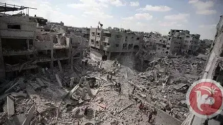ההריסות שנראו בשג'אעיה במהלך הפסקת האש במבצע צוק איתן, יולי 2014 ההריסות שנראו בשג'אעיה במהלך הפסקת האש במבצע צוק איתן, יולי 2014