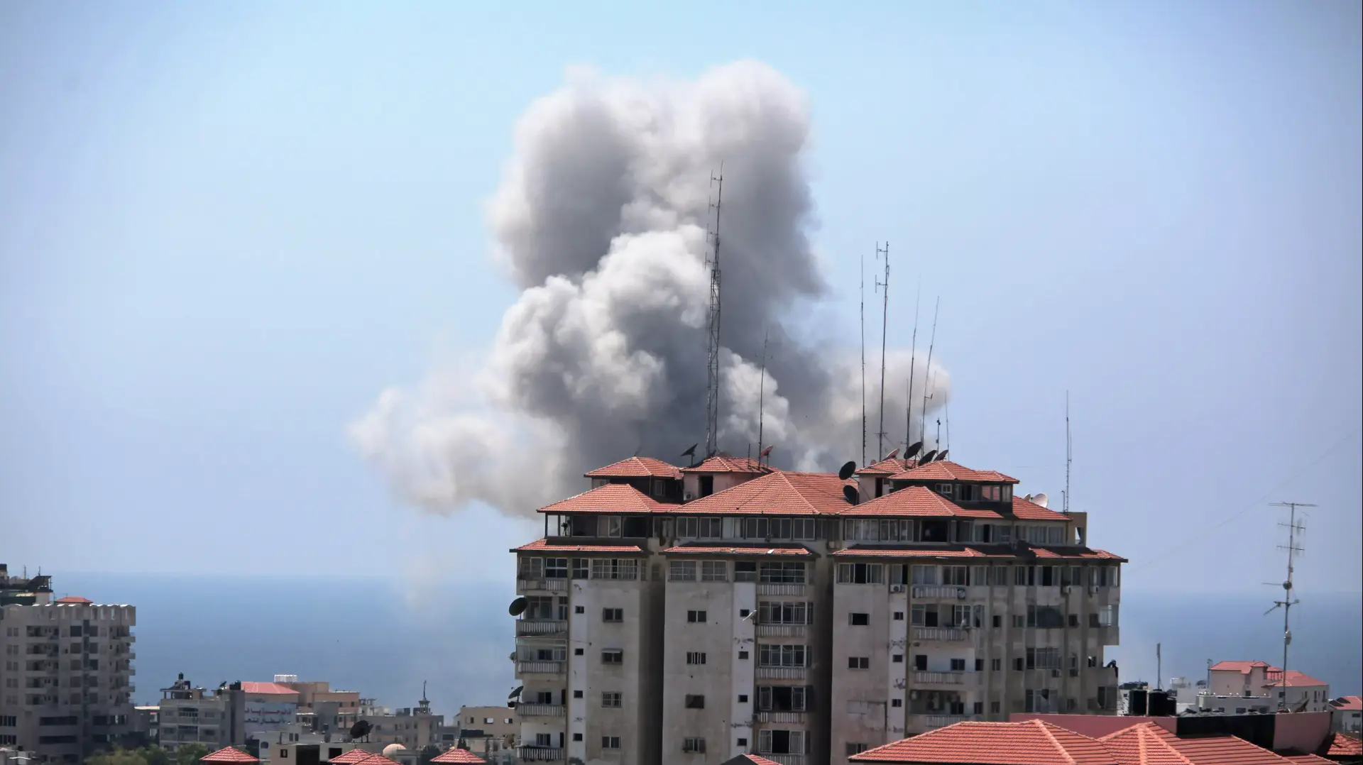 תקיפות צה"ל בעיר עזה. 27 ביולי 2014 תקיפות צה"ל בעיר עזה. 27 ביולי 2014