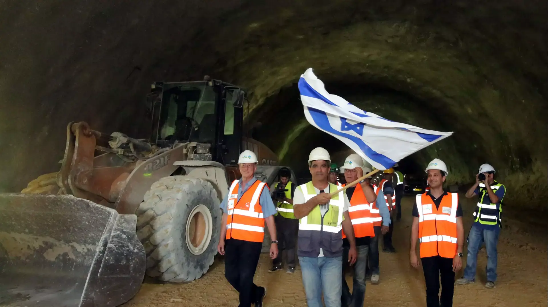 מנהרת הראל, כביש 1 החדש, יולי 2014 מנהרת הראל, כביש 1 החדש, יולי 2014