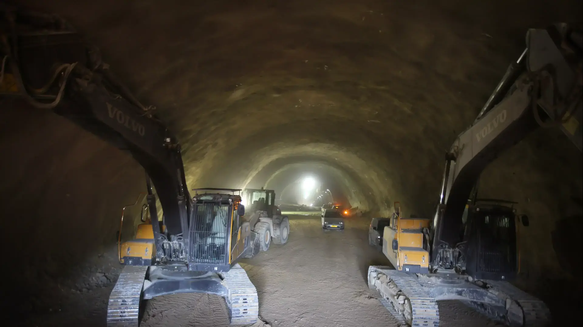 מנהרת הראל, כביש 1 החדש, יולי 2014 מנהרת הראל, כביש 1 החדש, יולי 2014