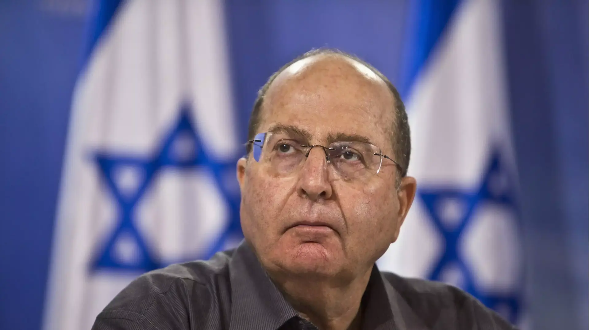 שר הביטחון משה בוגי יעלון בקריה, מבצע צוק איתן, יולי 2014 שר הביטחון משה בוגי יעלון בקריה, מבצע צוק איתן, יולי 2014