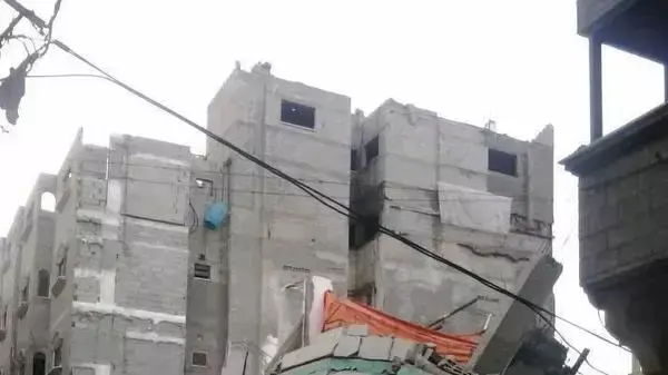 הבית ההרוס של איסמעיל הניה בעזה, יולי 2014 הבית ההרוס של איסמעיל הניה בעזה, יולי 2014