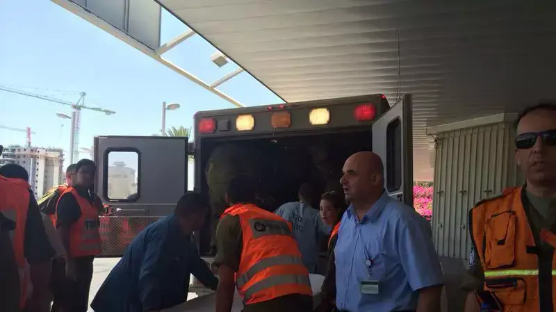 פינוי פצועים לסורוקה. יולי 2014 פינוי פצועים לסורוקה. יולי 2014