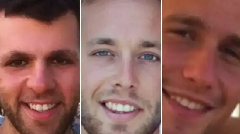מתן גוטליב, עומר חי,גיא אלגרנטי לוחמי מגלן שנהרגו במבצע צוק איתן