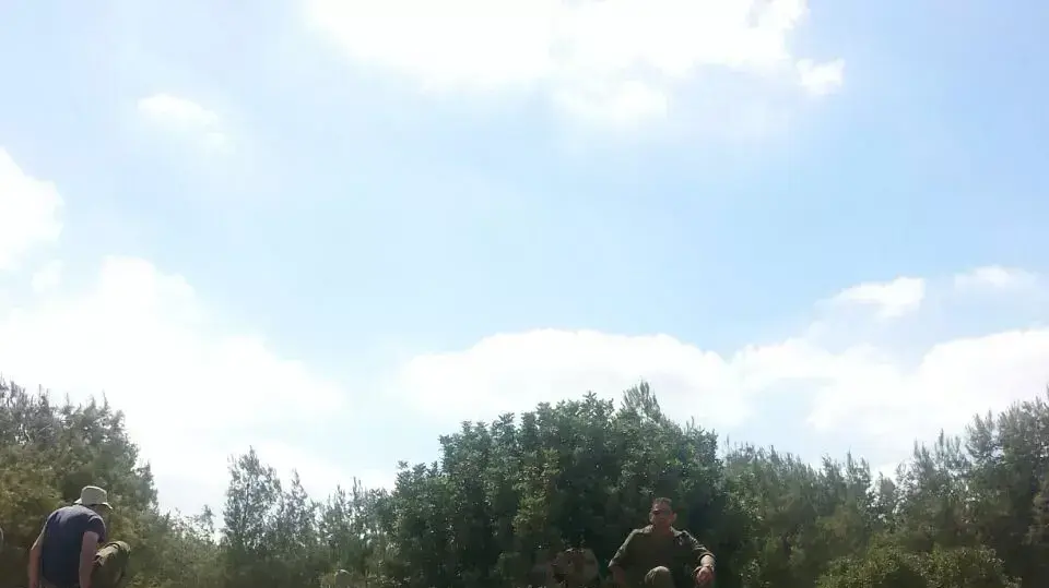 גבול רצועת עזה הבוקר, אוגוסט 2014
