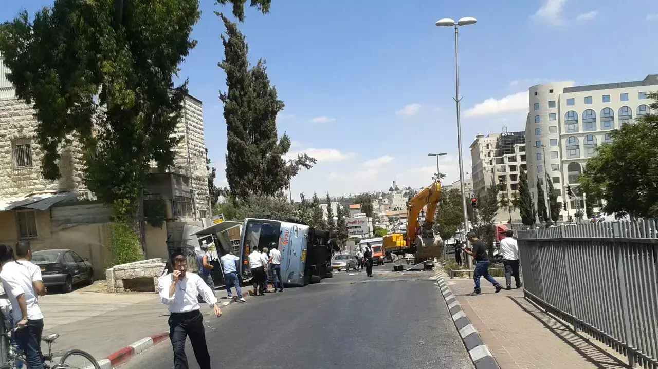 חשד לניסיון פיגוע דריסה בירושלים חשד לניסיון פיגוע דריסה בירושלים