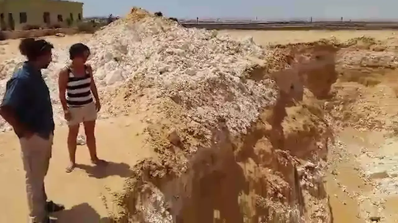 בקדש ברנע נדהמו: מנהרה בעומק עשרה מטרים ליד הבית