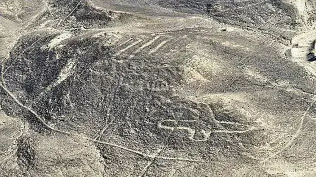 קווי נסקה שנמצאו במדבר נסקה בפרו