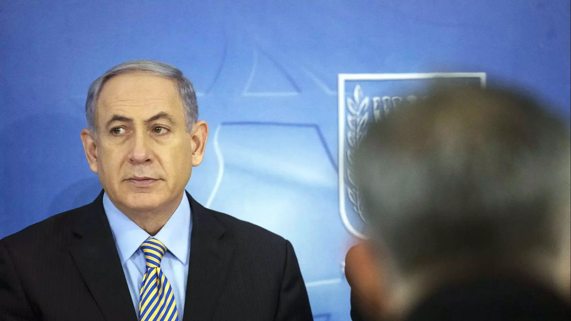 ראש הממשלה בנימין נתניהו בישיבת ממשלת בקריה בתל אביב. 10 באוגוסט 2014