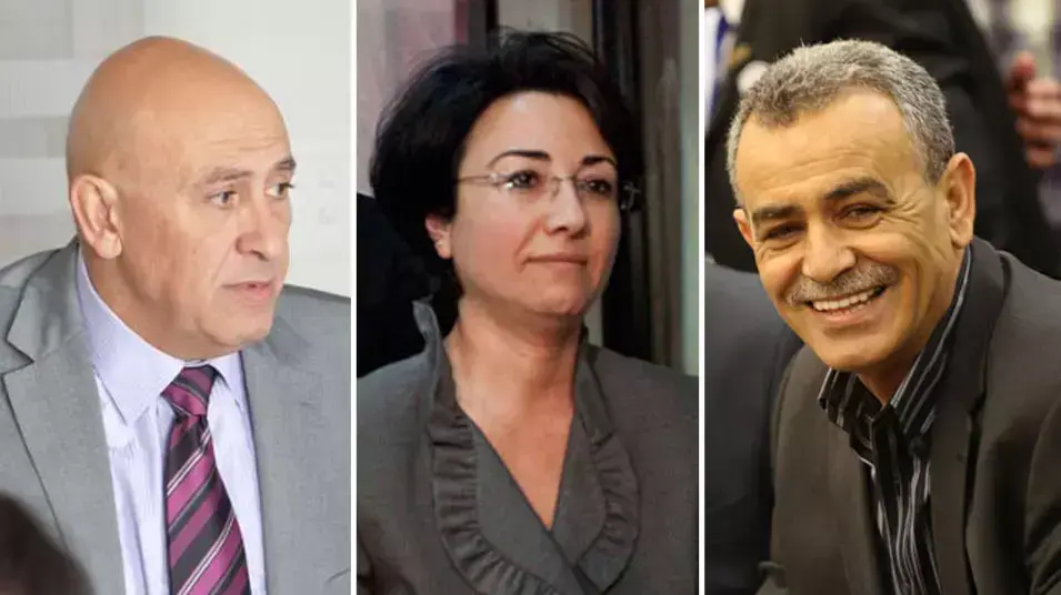 ג'מאל זחאלקה חנין זועבי באסל גטאס