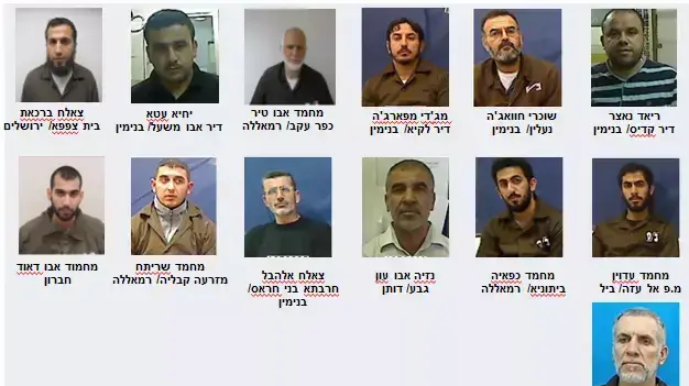 המעורבים המרכזיים ברשת הטרור של חמאס שתכננה להפיל את הרשות הפלסטינית בגדה המערבית המעורבים המרכזיים ברשת הטרור של חמאס שתכננה להפיל את הרשות הפלסטינית בגדה המערבית