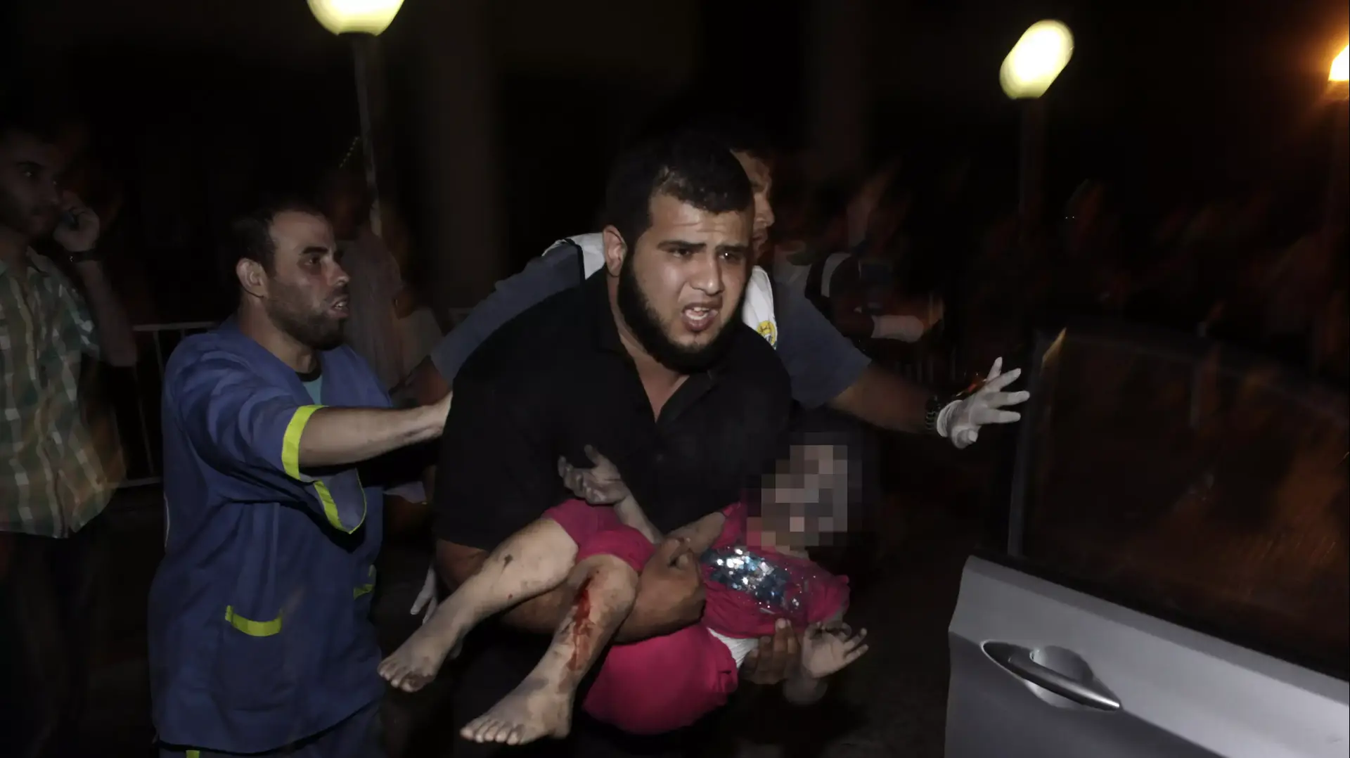 פצועים מתקיפת צה"ל ברצועת עזה פצועים מתקיפת צה"ל ברצועת עזה