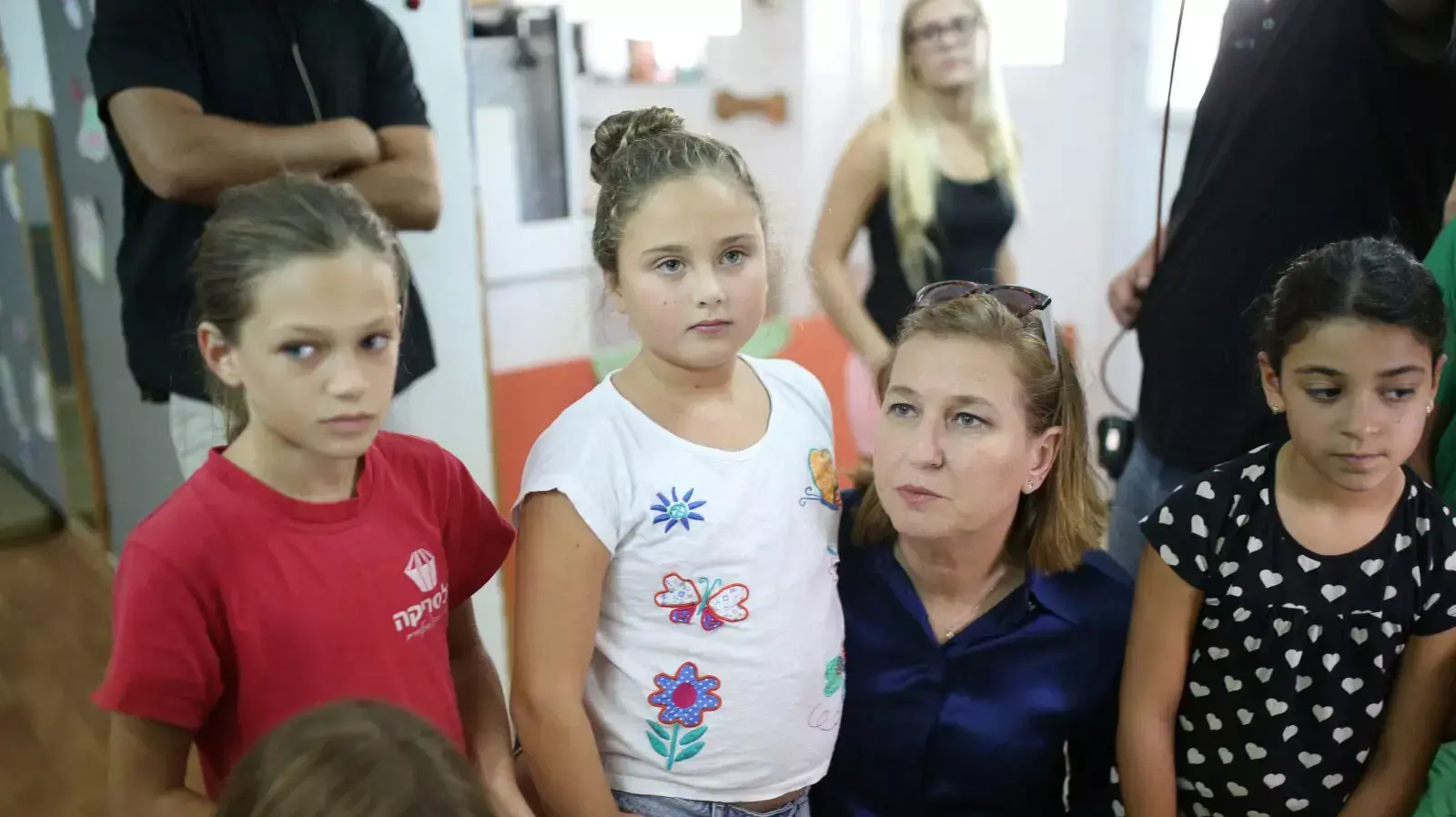 ביקור של ציפי לבני בעין השלושה 21.8.2014
