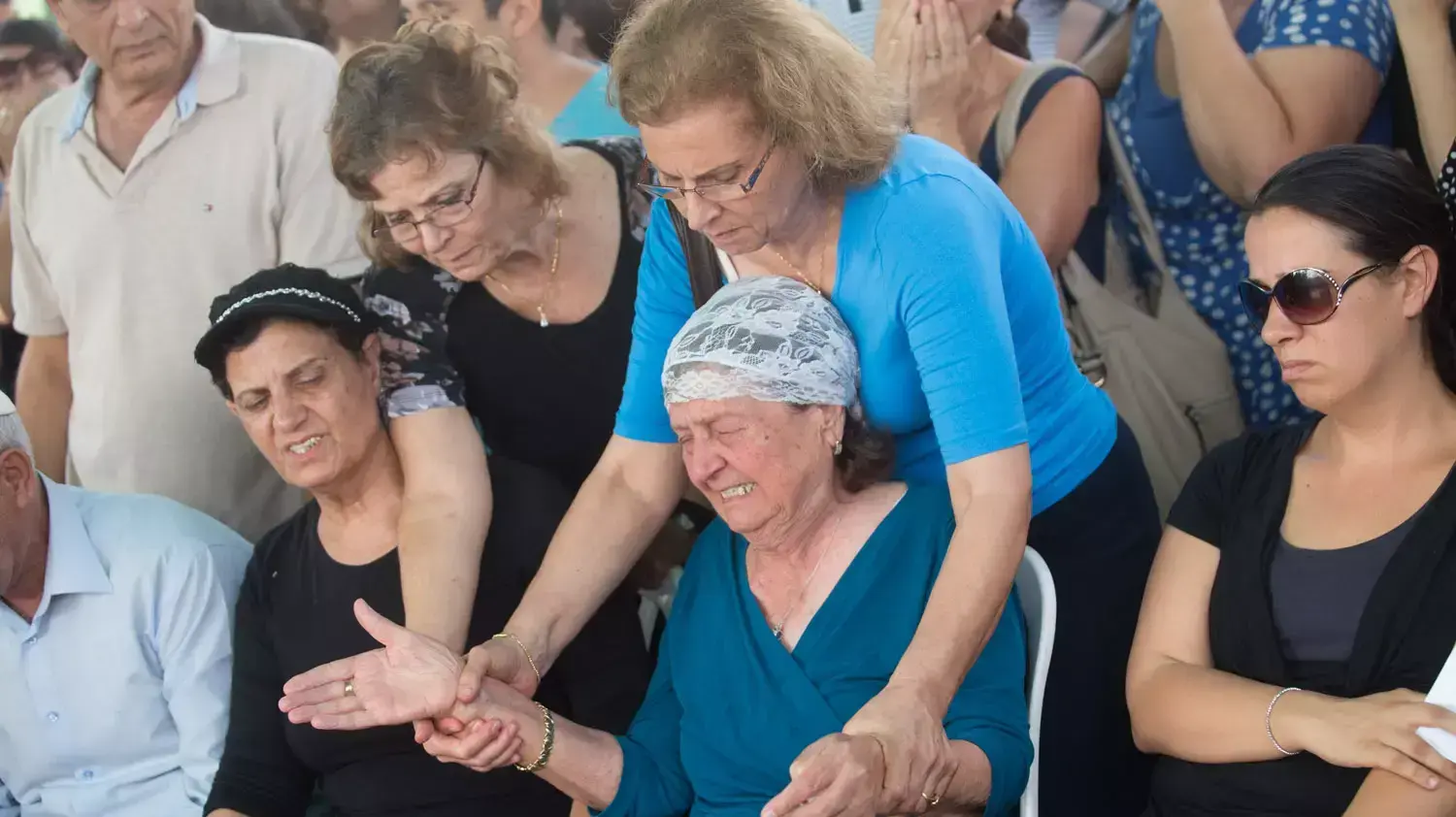 הלווייתו של דניאל טרגרמן, בבית העלמין בחבל שלום. אוגוסט 2014 הלווייתו של דניאל טרגרמן, בבית העלמין בחבל שלום. אוגוסט 2014