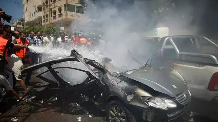 האחראי על העברת הכספים של חמאס בעזה חוסל, שטרות של דולרים התפזרו בזירה