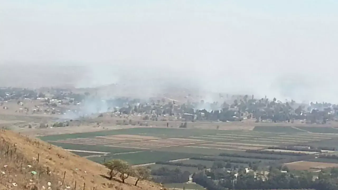 פצמ"רים מסוריה זלגו לשטח ישראל ברמת הגולן, אוגוסט 2014 פצמ"רים מסוריה זלגו לשטח ישראל ברמת הגולן, אוגוסט 2014