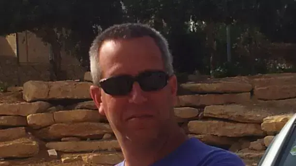 גידי ירקוני שנפצע מפצמ"ר בעוטף עזה, אוגוסט 2014