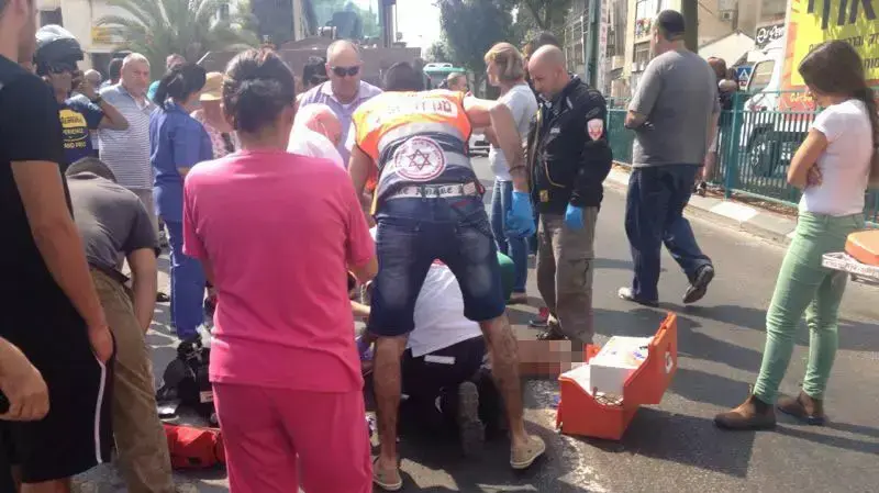 תאונת פגע וברח ברמלה. אוגוסט 2014 תאונת פגע וברח ברמלה. אוגוסט 2014