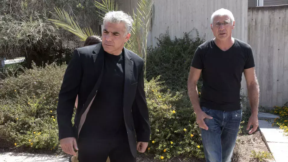 יאיר לפיד בביקור במועצה האזורית אשכול, אוגוסט 2014