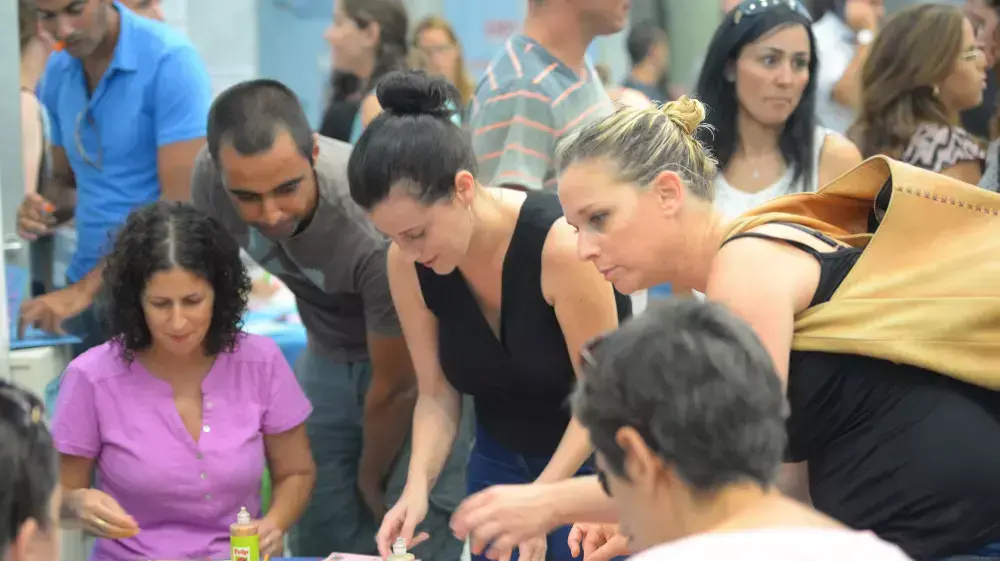 ילדי עוטף עזה בבית ספר יסודי "חופים" בקיבוץ יד מרדכי מתכוננים לפתיחת שנת הלימודים מחר, 31 באוגוסט 2014 ילדי עוטף עזה בבית ספר יסודי "חופים" בקיבוץ יד מרדכי מתכוננים לפתיחת שנת הלימודים מחר, 31 באוגוסט 2014