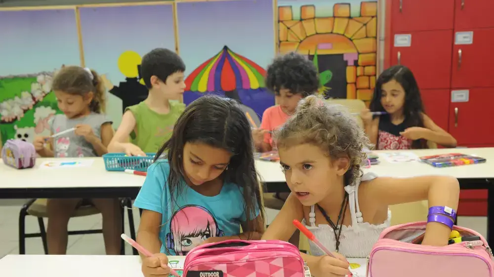 ילדי עוטף עזה בבית ספר יסודי "חופים" בקיבוץ יד מרדכי מתכוננים לפתיחת שנת הלימודים מחר, 31 באוגוסט 2014 ילדי עוטף עזה בבית ספר יסודי "חופים" בקיבוץ יד מרדכי מתכוננים לפתיחת שנת הלימודים מחר, 31 באוגוסט 2014
