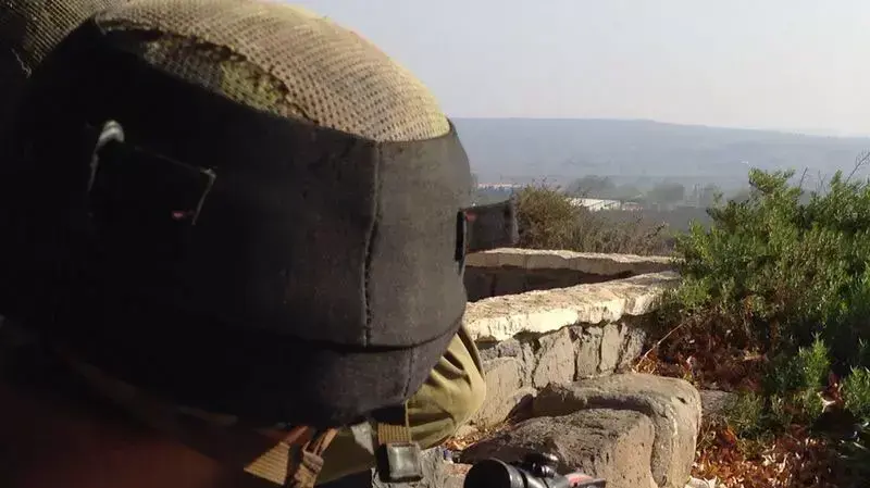 כוחות צה"ל בגבול סוריה. ספטמבר 2014