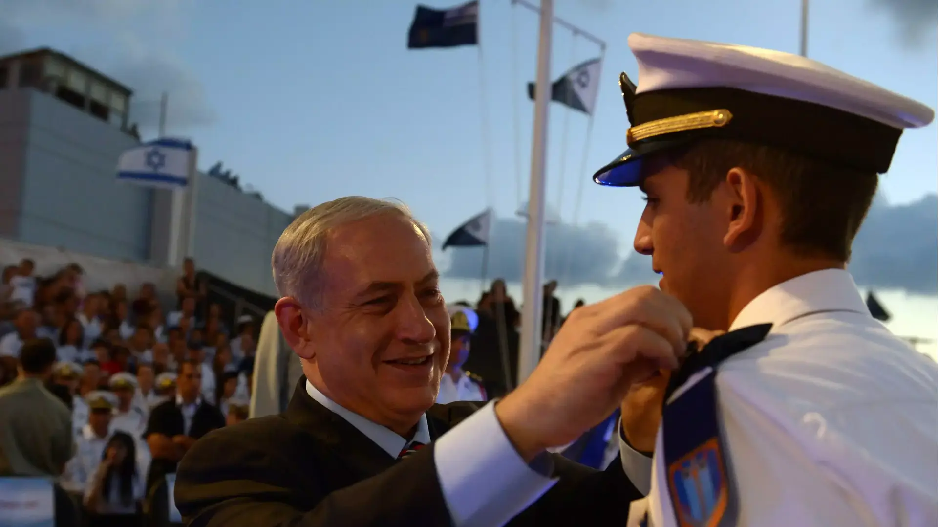 טקס סיום קורס חובלים בבסיס חיל הים בחיפה, 2 בספטמבר 2014