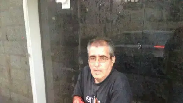 שמואל דטיאשווילי החשוד ברצח אשתו זמן קצר לאחר המעשה שמואל דטיאשווילי החשוד ברצח אשתו זמן קצר לאחר המעשה