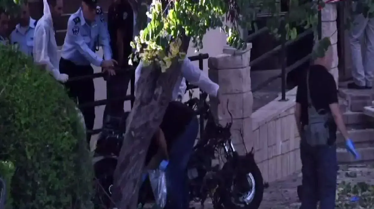 זירת ניסיון החיסול של גבר כבן 40 בגדרה זירת ניסיון החיסול של גבר כבן 40 בגדרה