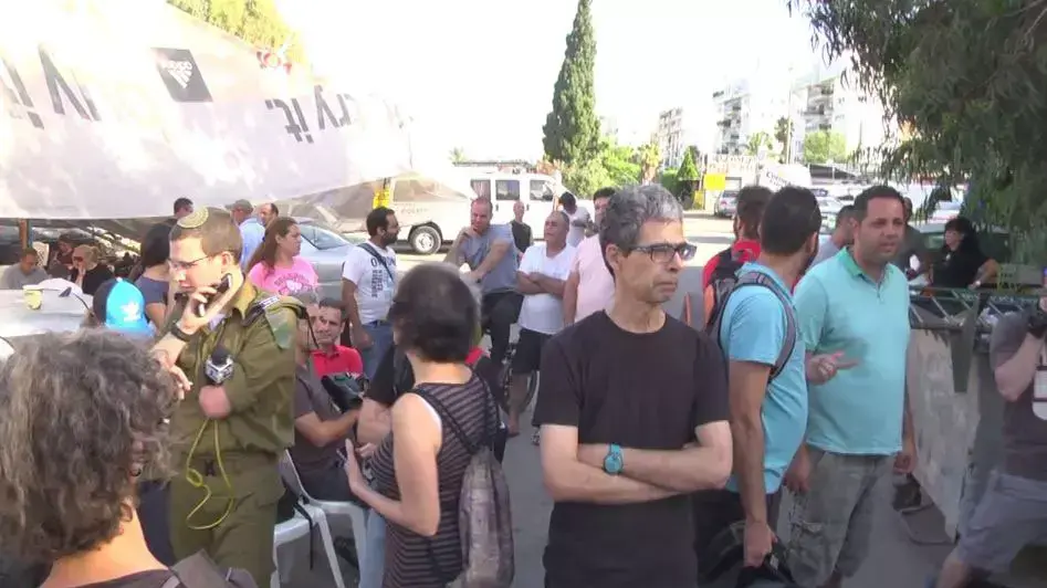 פינוי תושבים מגבעת עמל, תל אביב, ספטמבר 2014 פינוי תושבים מגבעת עמל, תל אביב, ספטמבר 2014