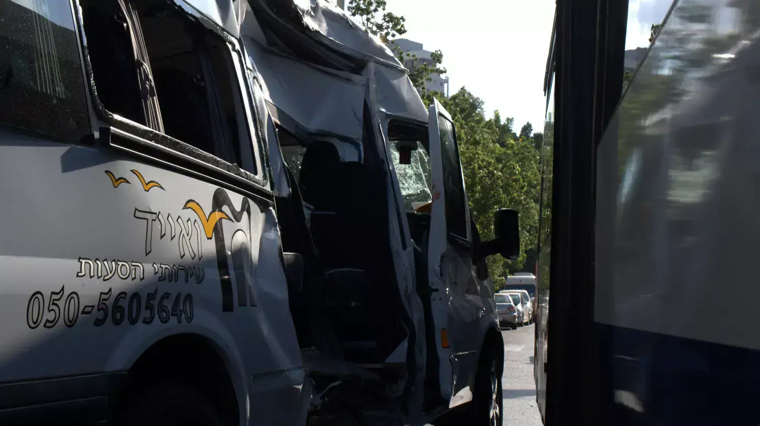 תאונת דרכים בין רכב הסעות לאוטובוס ברחוב פנחס רוטנברג, רמת גן , ספטמבר 2014 תאונת דרכים בין רכב הסעות לאוטובוס ברחוב פנחס רוטנברג, רמת גן , ספטמבר 2014