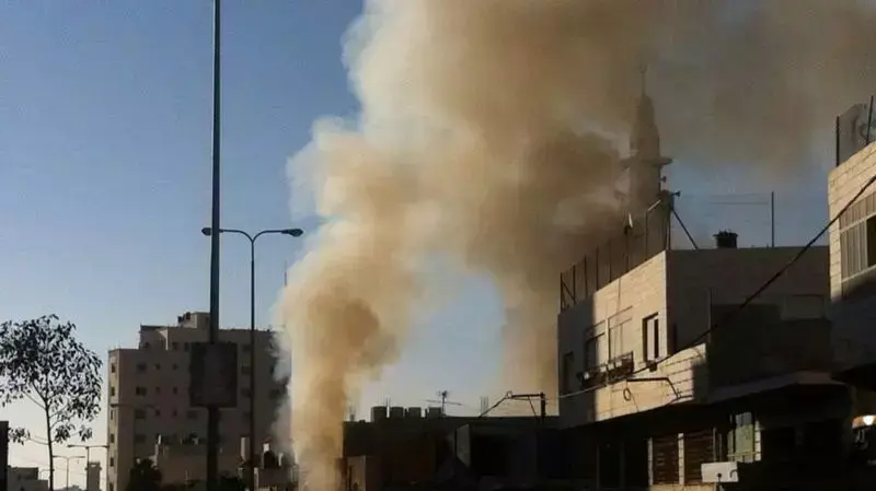 הבית בו הסתתרו רוצחי הנערים בחברון, שם חוסלו ב-23.9.14 הבית בו הסתתרו רוצחי הנערים בחברון, שם חוסלו ב-23.9.14