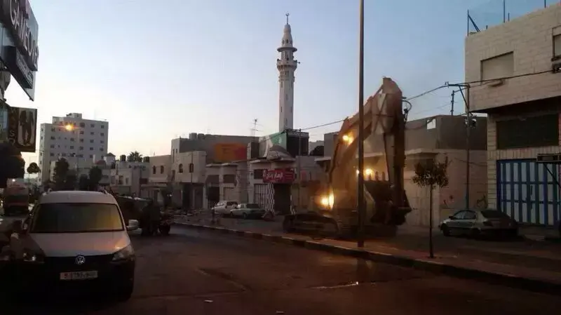 הבית בו הסתתרו רוצחי הנערים בחברון, שם חוסלו ב-23.9.14 הבית בו הסתתרו רוצחי הנערים בחברון, שם חוסלו ב-23.9.14