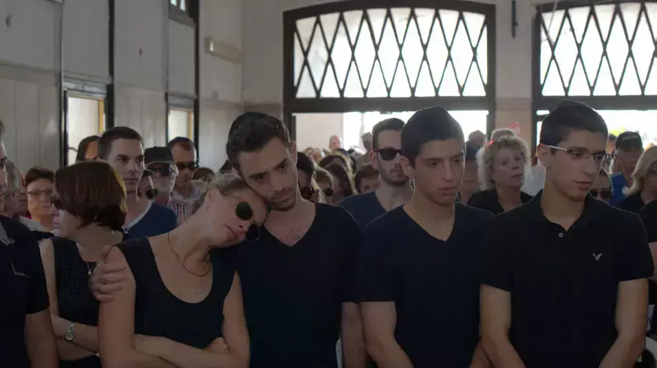 הלווייתו  של בכיר המוסד לשעבר מיכאל (מייק) הררי, ספטמבר 2014