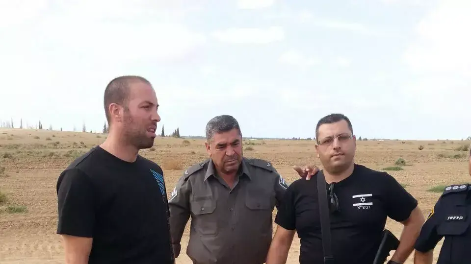 פלסטיני חמוש נתפס ביער שוקדה בשער הנגב 28.9.2014 פלסטיני חמוש נתפס ביער שוקדה בשער הנגב 28.9.2014