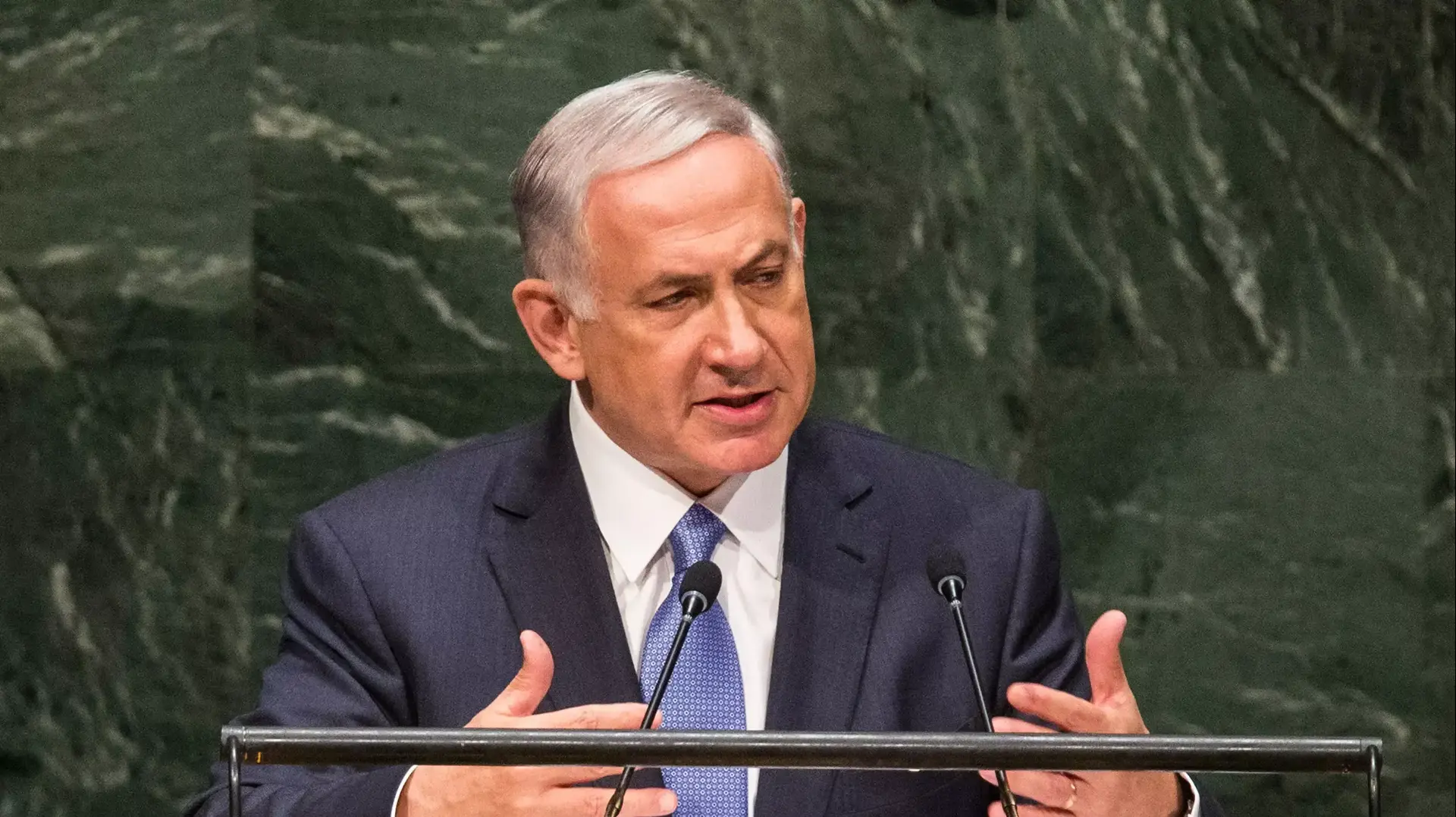 ראש הממשלה בנימין נתניהו נואם בעצרת האו"ם