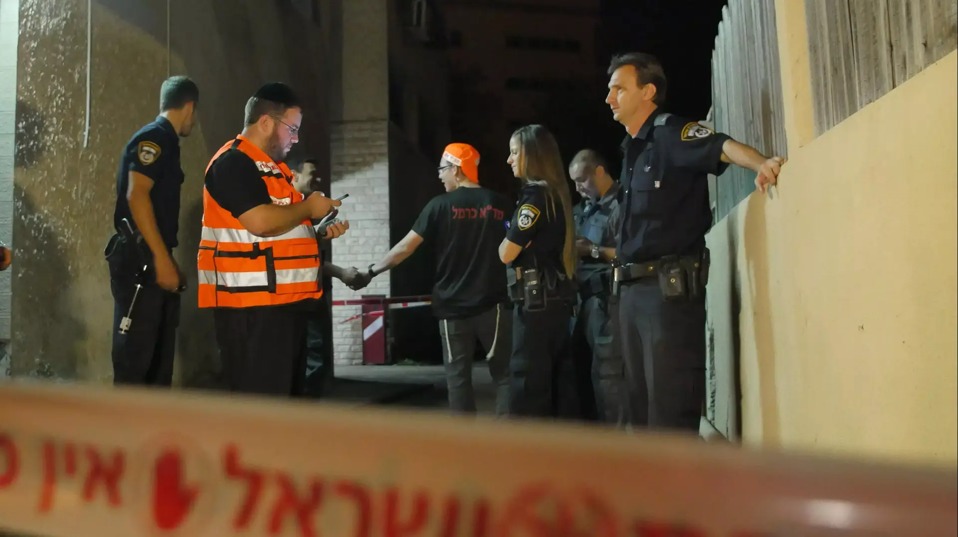 זירת הרצח בקריית אתא, 30 בספטמבר 2014