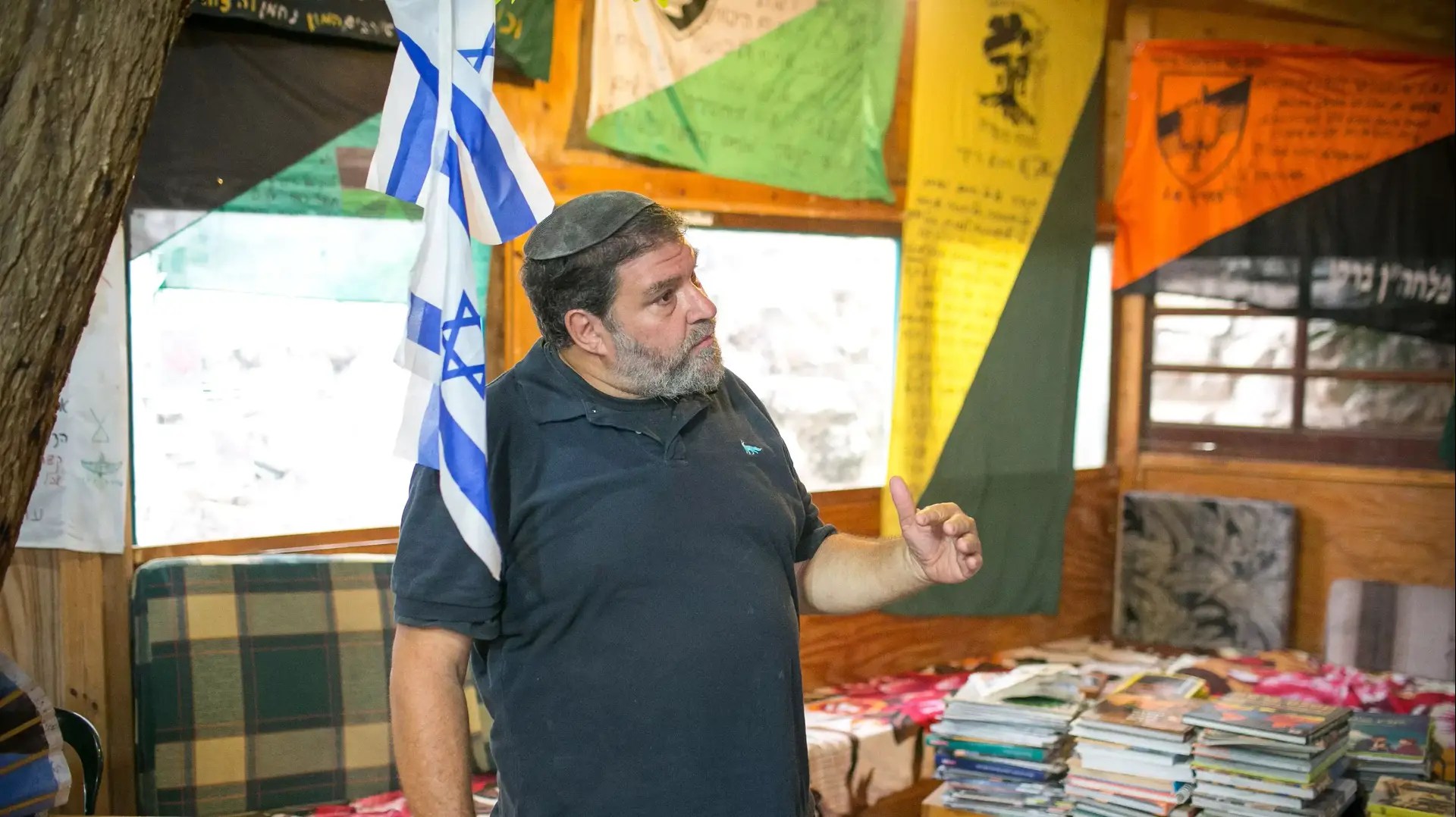 מיכאל חיימוביץ' מהישוב בת עין, אוקטובר 2014 מיכאל חיימוביץ' מהישוב בת עין, אוקטובר 2014