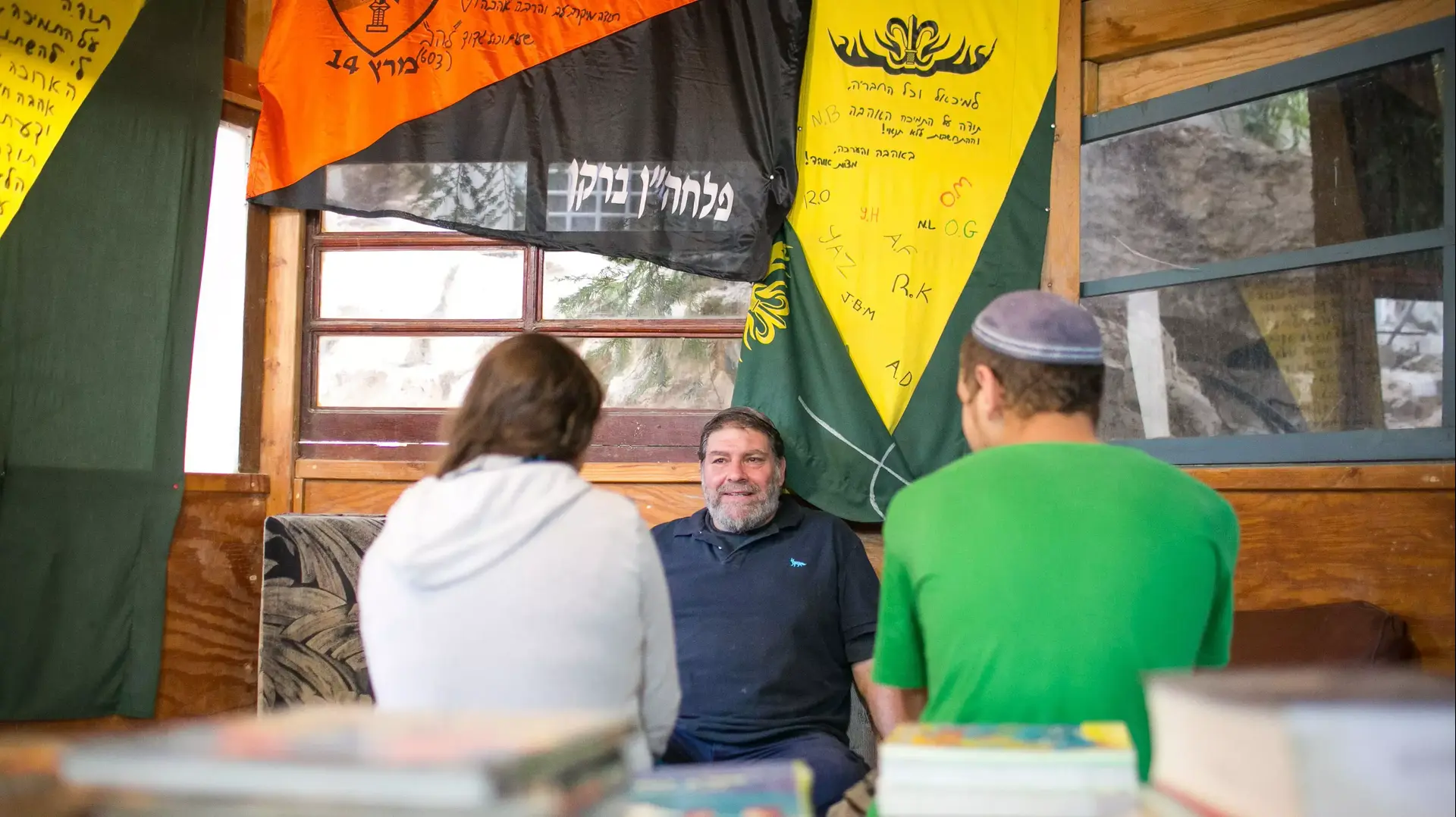 מיכאל חיימוביץ' מהישוב בת עין, אוקטובר 2014 מיכאל חיימוביץ' מהישוב בת עין, אוקטובר 2014