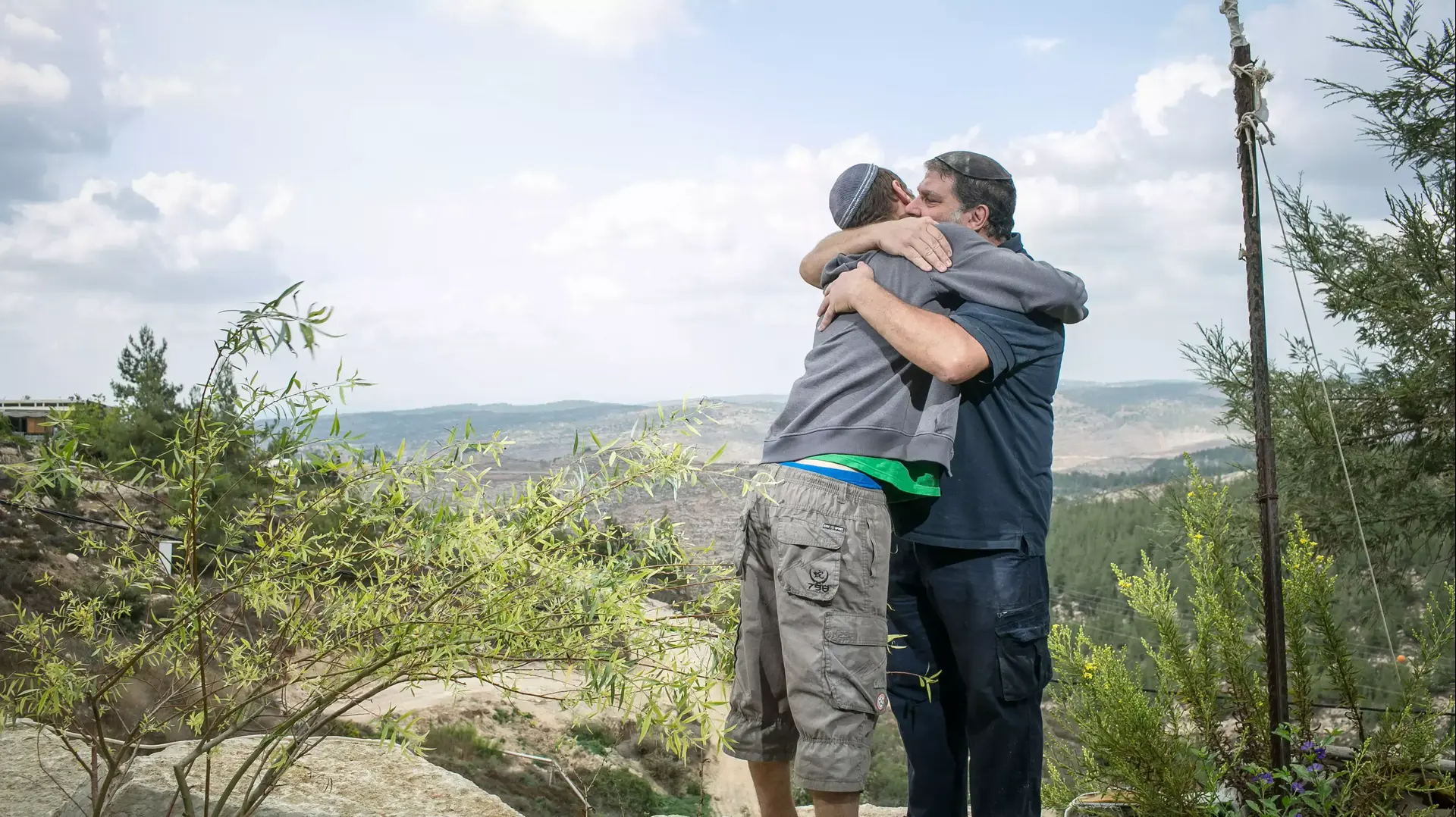 מיכאל חיימוביץ' מהישוב בת עין, אוקטובר 2014 מיכאל חיימוביץ' מהישוב בת עין, אוקטובר 2014