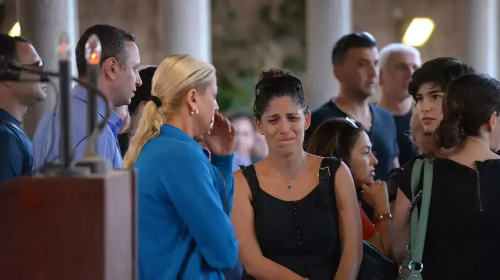 לוויה איגנט הלצנקו ומאיה שנהרגו בתאונת דרכים לוויה איגנט הלצנקו ומאיה שנהרגו בתאונת דרכים