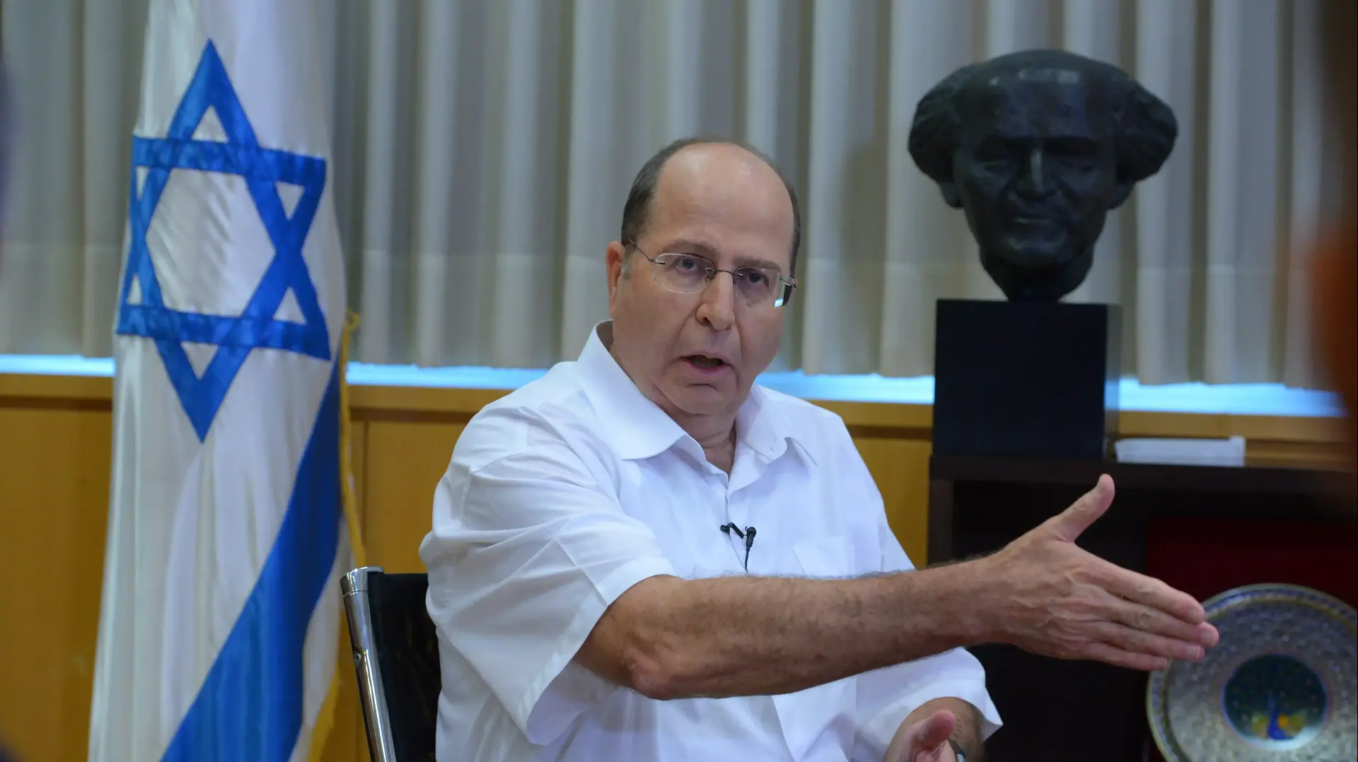 ראיון עם משה בוגי יעלון ראיון עם משה בוגי יעלון