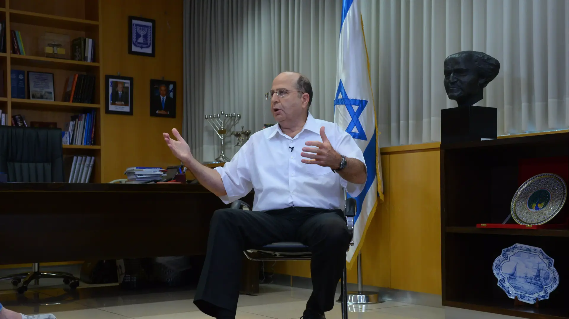 ראיון עם משה בוגי יעלון ראיון עם משה בוגי יעלון