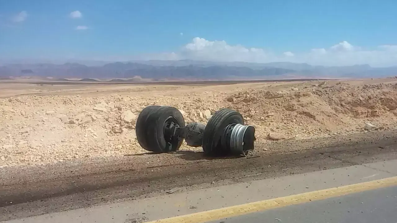 תאונת דרכים קשה על כביש 90 סמוך ליישוב יהל,אוקטובר 2014