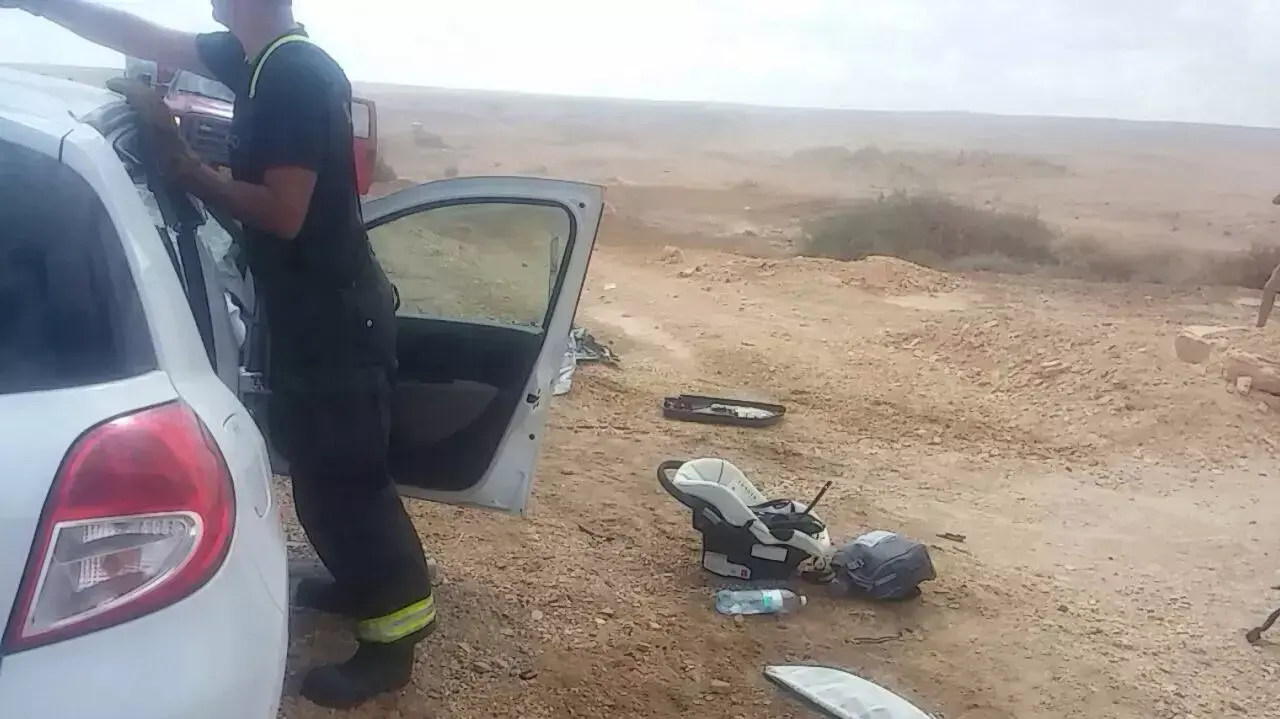 תאונת דרכים קשה על כביש 90 סמוך ליישוב יהל, אוקטובר 2014 תאונת דרכים קשה על כביש 90 סמוך ליישוב יהל, אוקטובר 2014