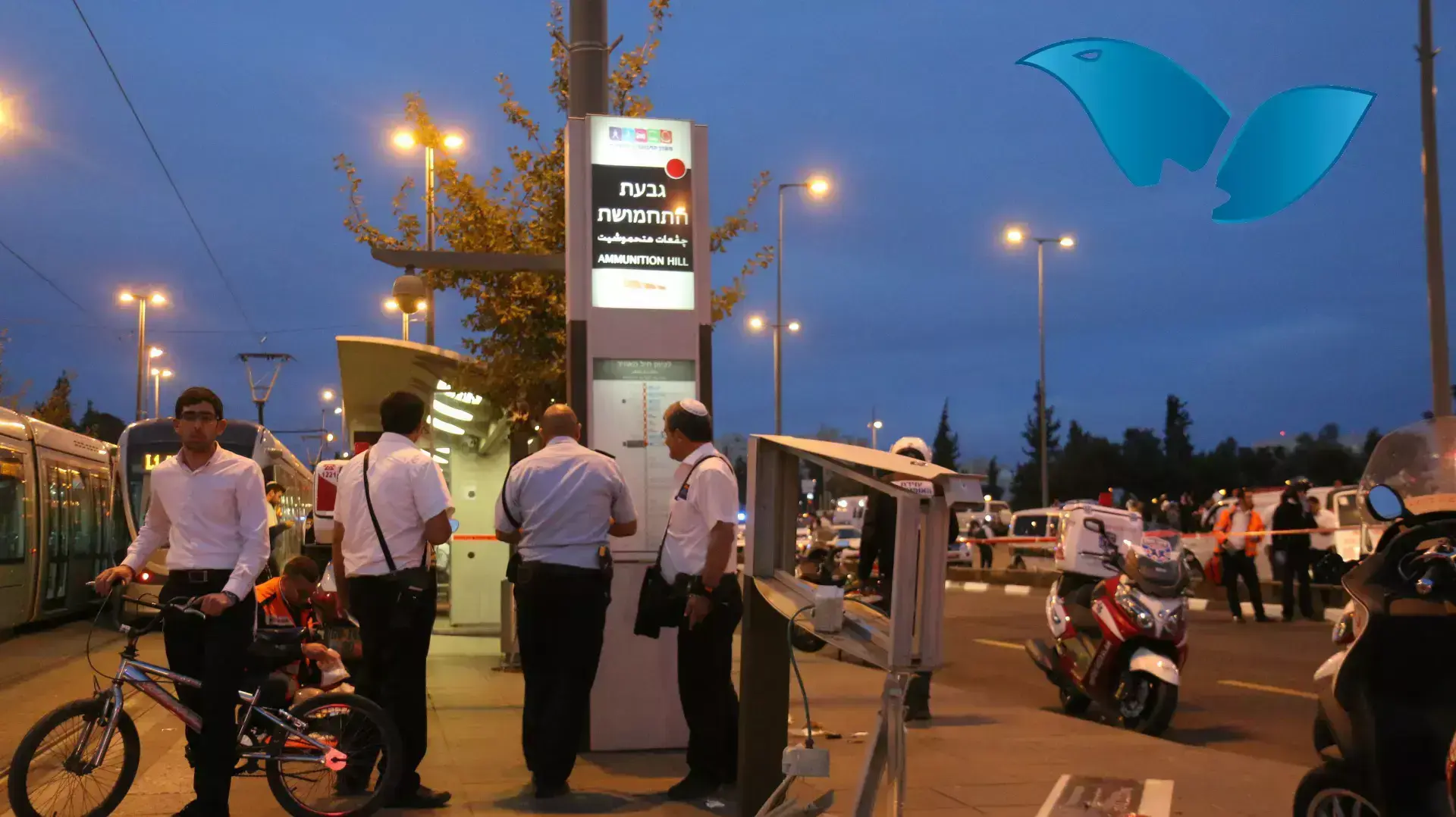 חשד לפיגוע דריסה בתחנת הרכבת הקלה בירושלים חשד לפיגוע דריסה בתחנת הרכבת הקלה בירושלים