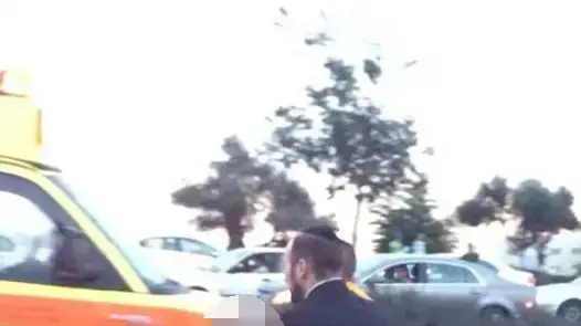 תינוקת שנפגעה בפיגוע הדריסה בתחנת הרכבת הקלה מפונה לבית החולים הדסה תינוקת שנפגעה בפיגוע הדריסה בתחנת הרכבת הקלה מפונה לבית החולים הדסה